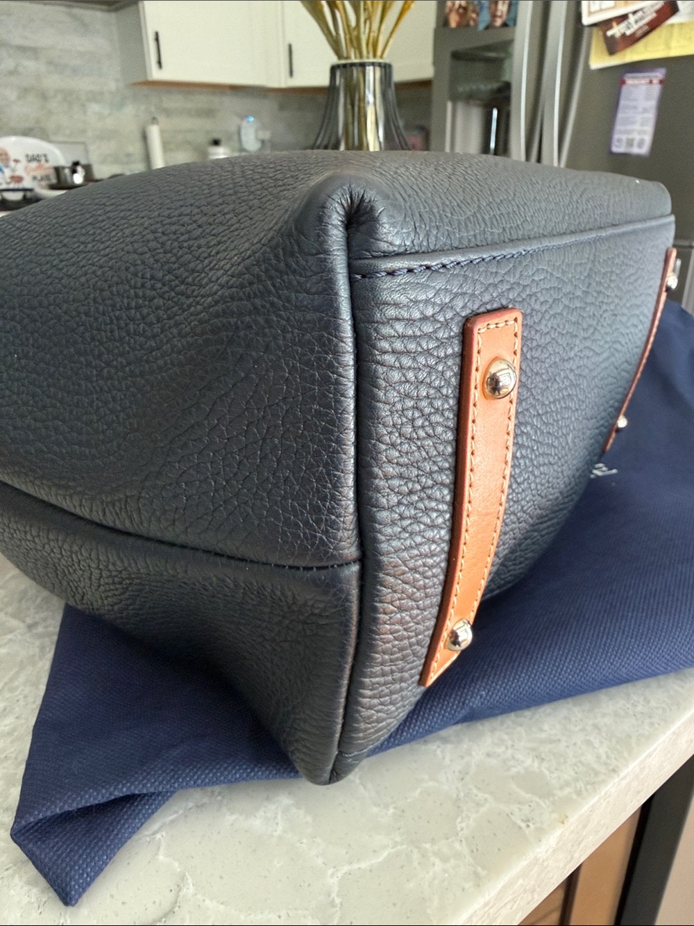 Dooney & Bourke Patterson Leather Paige Hobo Sac - Picture 5 of 8